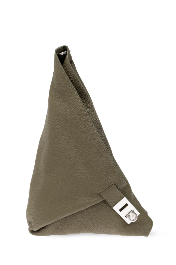 Leather 'Twins' sling backpack for one shoulder od FERRAGAMO