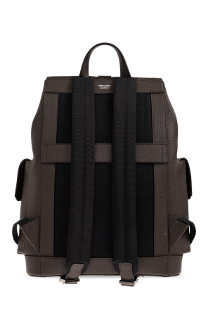 FERRAGAMO Skórzany plecak