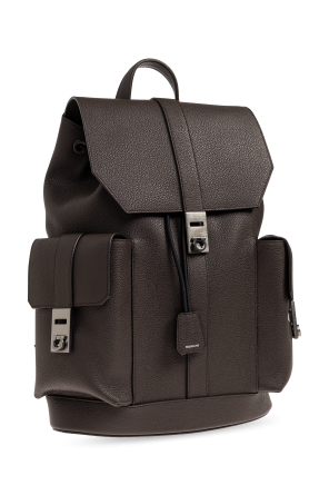 FERRAGAMO Skórzany plecak