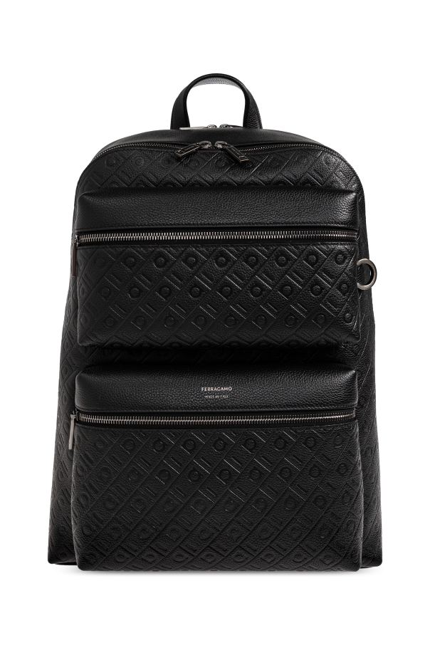 Leather backpack od FERRAGAMO