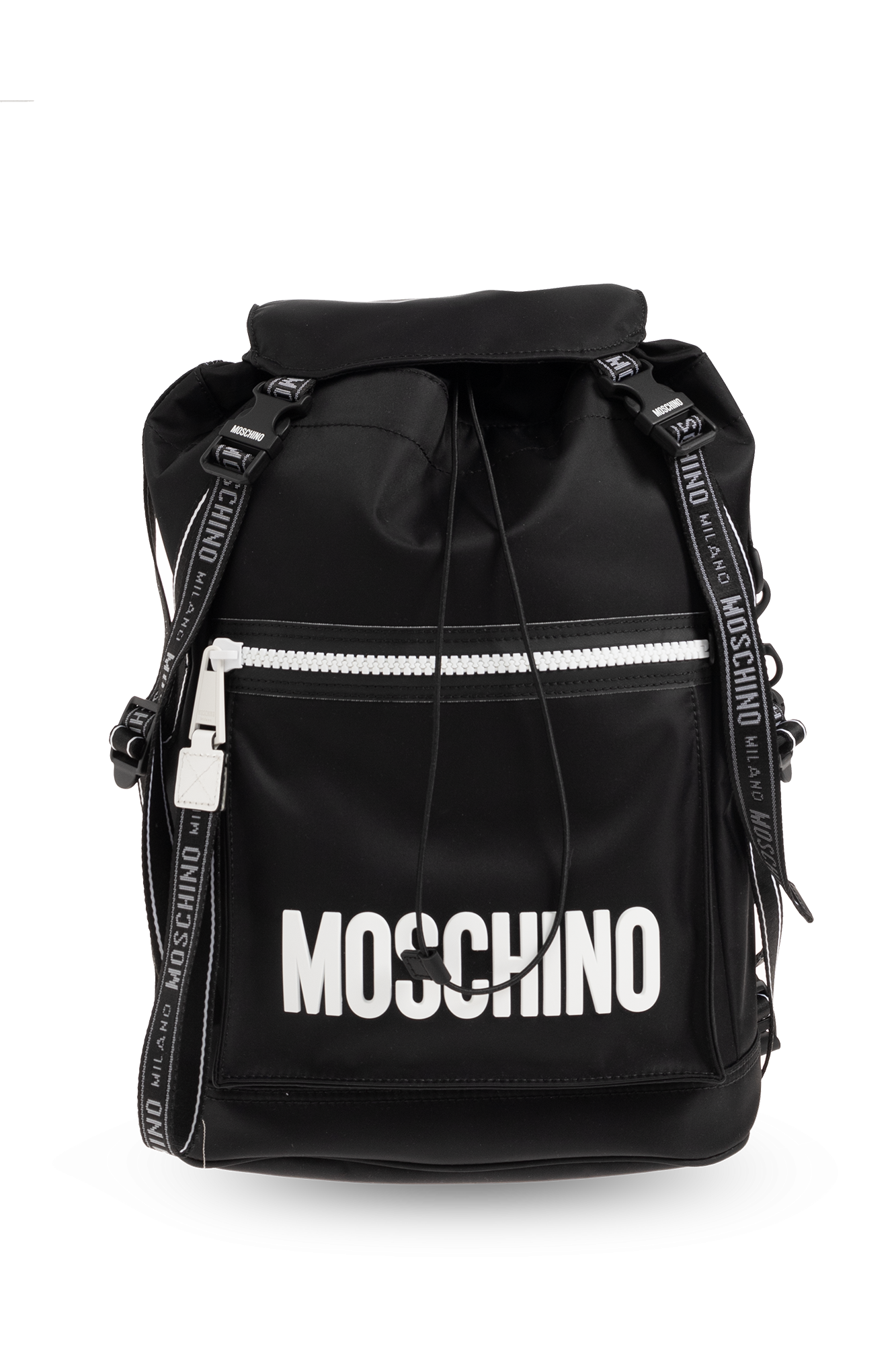 Black Backpack with logo Moschino - Vitkac Canada