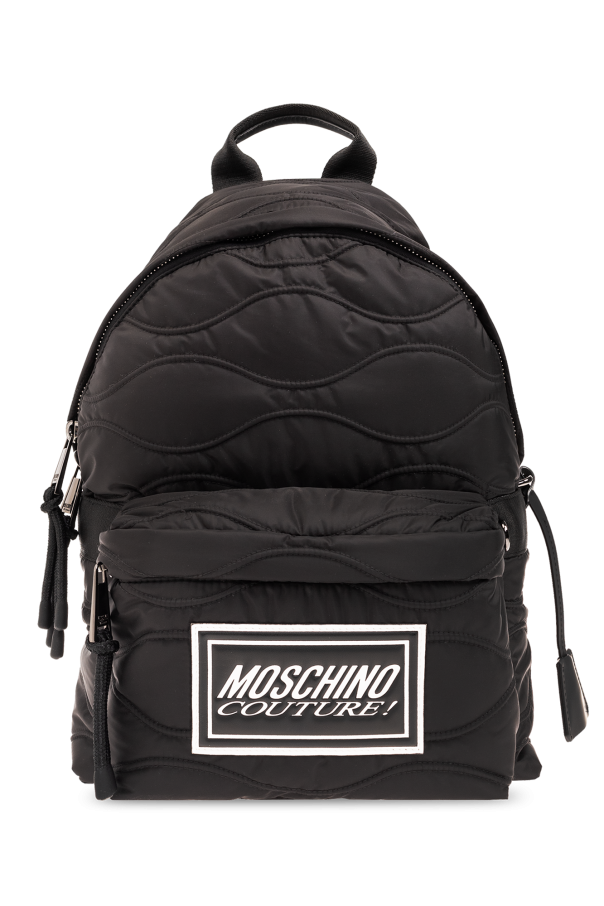 Quilted backpack od Moschino