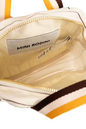 Mini Rodini Pinstriped Nero backpack