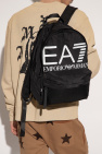EA7 Emporio Armani BLACK Backpack with logo
