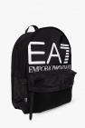 EA7 Emporio Armani BLACK Backpack with logo