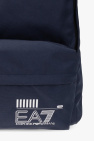 EA7 Emporio Armani NAVY BLUE ‘Sustainable’ collection backpack