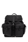Iceberg BLACK Backpack with logo