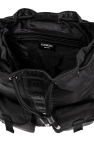 Iceberg BLACK Backpack with logo