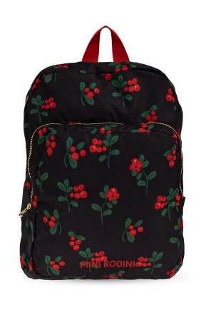 Backpack with print