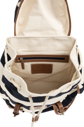 Paul & Shark Backpack with a striped pattern