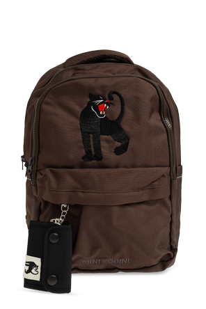 Backpack with logo