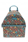 Gucci Kids BLUE GG Supreme canvas backpack