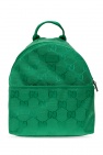 Gucci Kids GREEN Branded backpack