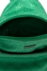 Gucci Kids GREEN Branded backpack