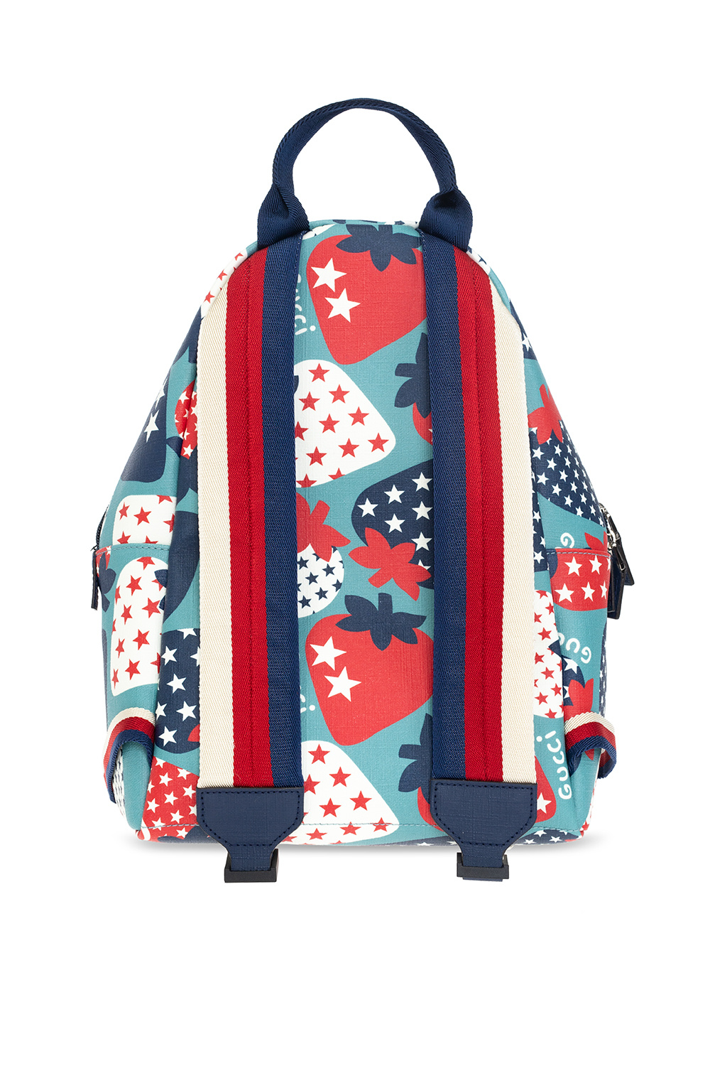 Gucci Kids Patterned backpack with logo