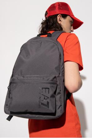 Backpack with logo od Womens High Socks EMPORIO camouflage-print Armani