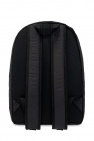EA7 Emporio Armani BLACK Logo-printed backpack