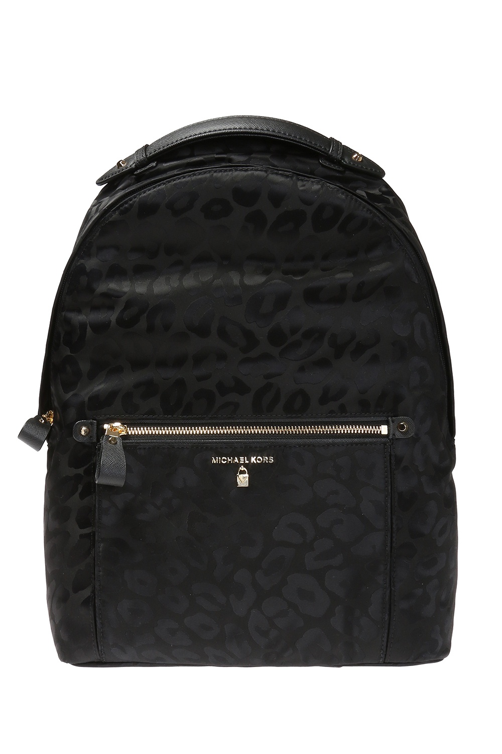 Black 'Kelsey' leopard print backpack Michael Michael Kors - Vitkac KR