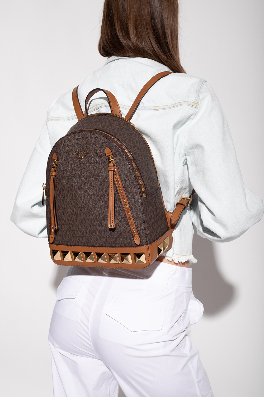Brown 'Brooklyn Medium' backpack Michael Michael Kors - Vitkac Germany