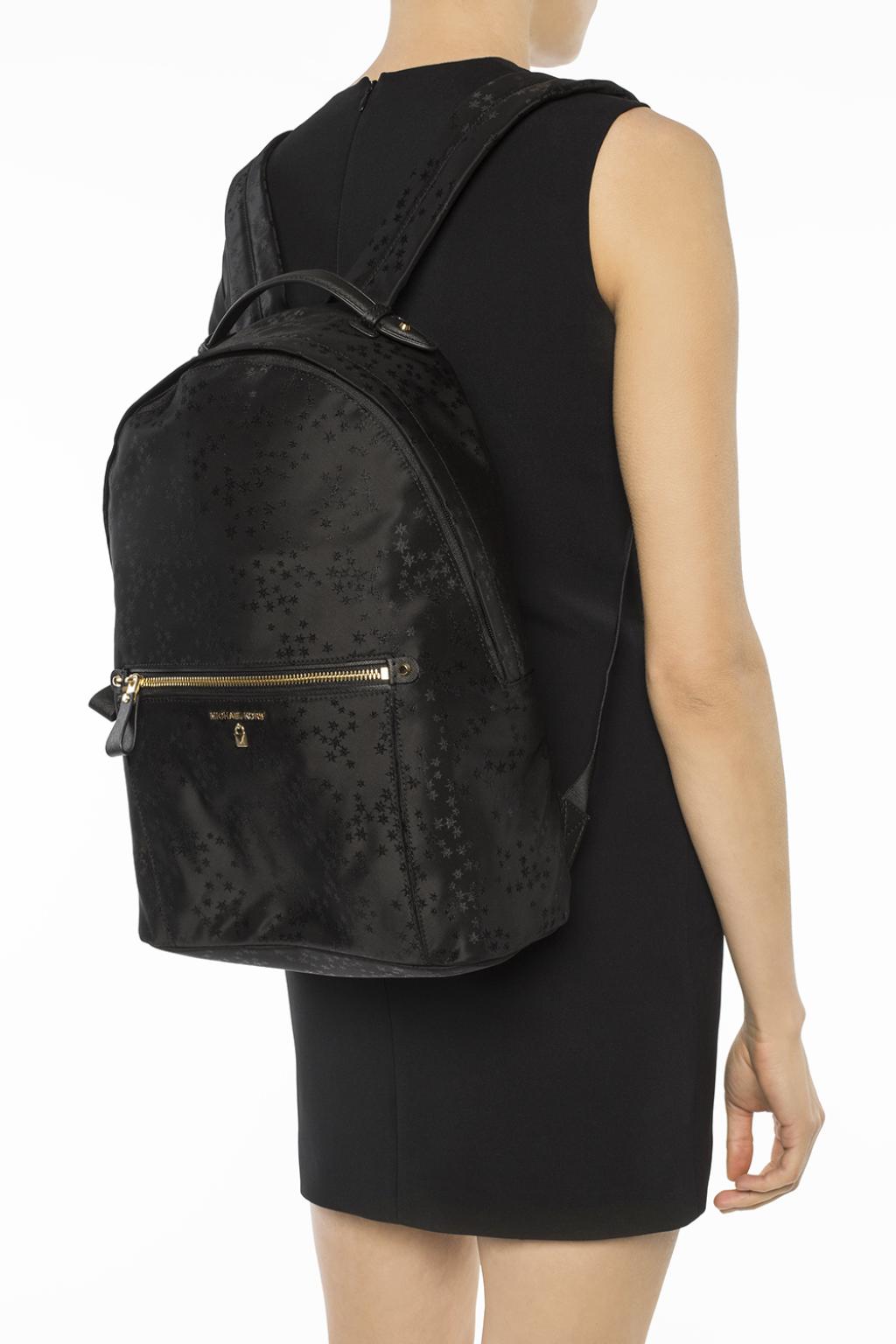 Michael Kors Nylon Kelsey Black Backpack