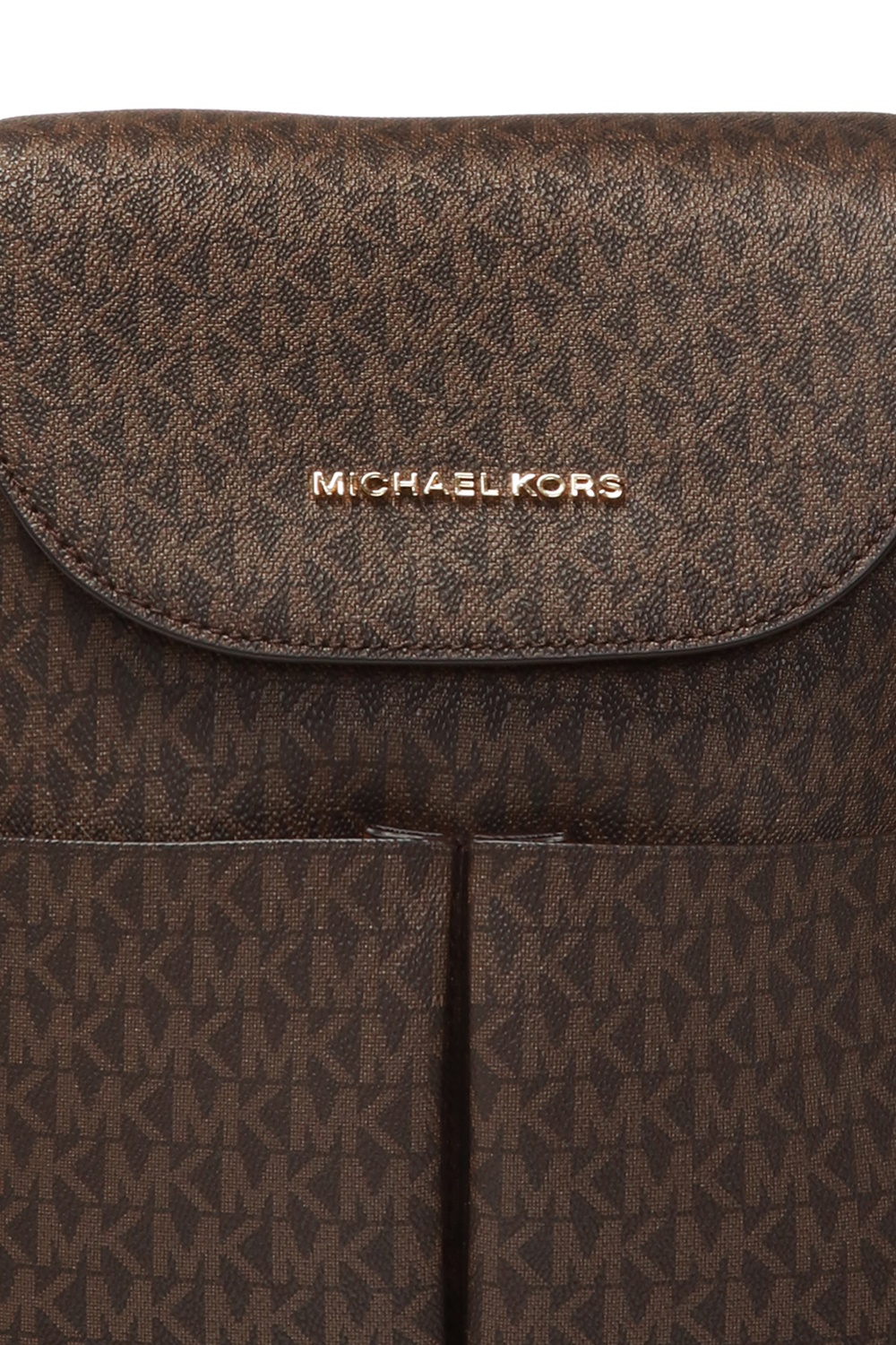 Brown 'Bedford' backpack with logo Michael Michael Kors - Vitkac Italy