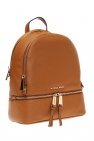 Michael Michael Kors BROWN RHEA' backpack with a logo