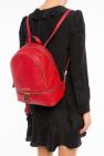 Michael Michael Kors RED 'Rhea-Zip' backpack
