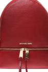 Michael Michael Kors BURGUNDY 'RHEA ZIP' backpack