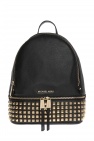 Michael Michael Kors BLACK 'Rhea-Zip' backpack