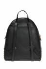 Michael Michael Kors BLACK 'Rhea-Zip' backpack