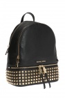 Michael Michael Kors BLACK 'Rhea-Zip' backpack