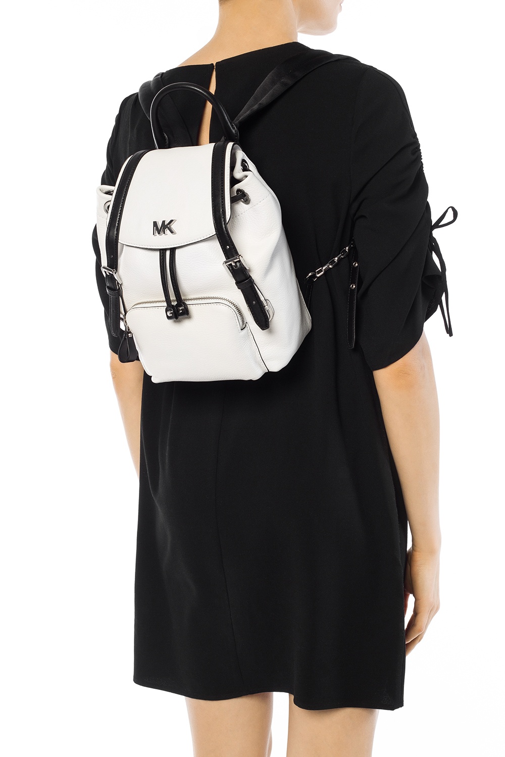 White 'Beacon' backpack with logo Michael Michael Kors - Vitkac Norway