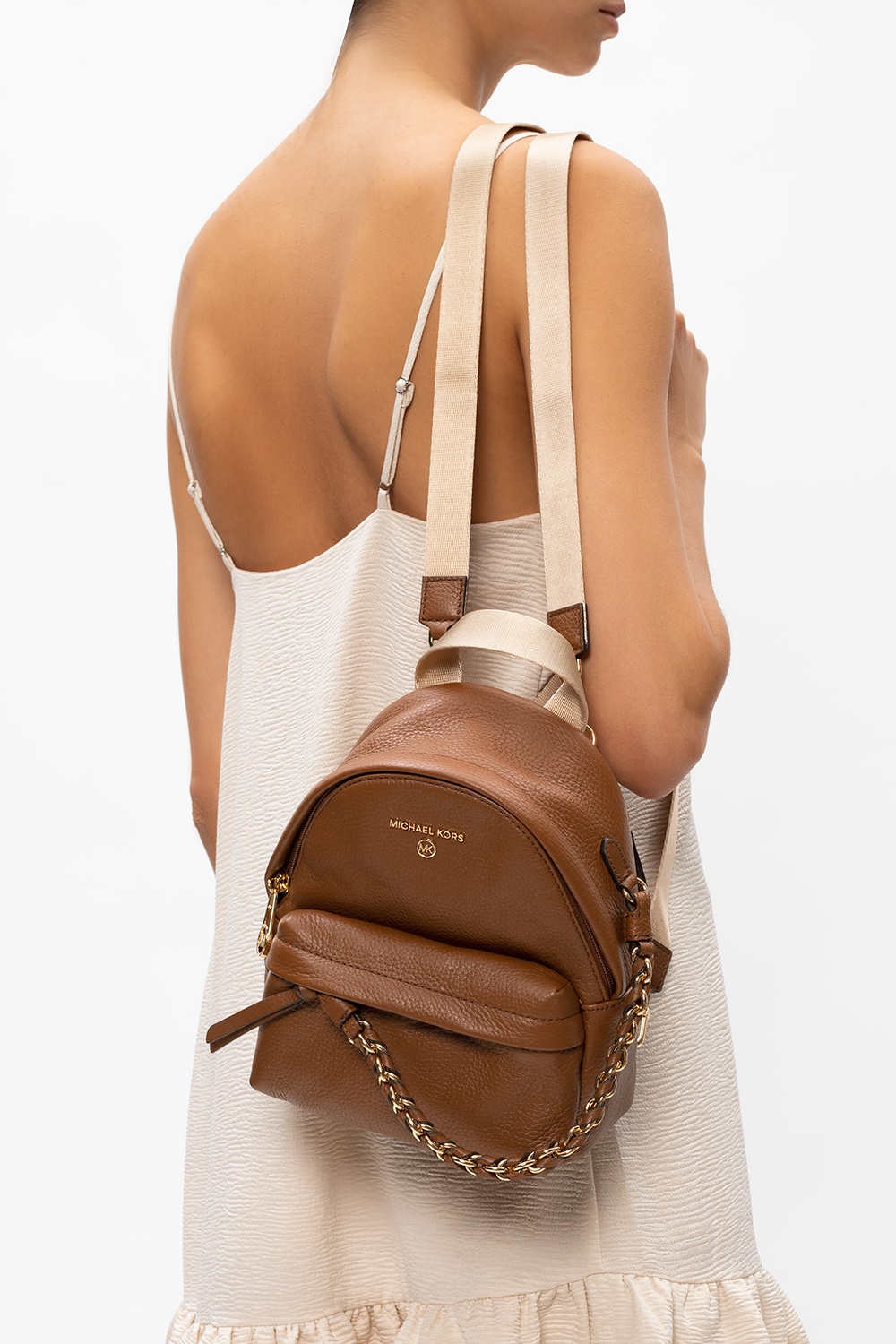 Buy MICHAEL Michael Kors Black Slater Medium Backpack for Women Online   Tata CLiQ Luxury