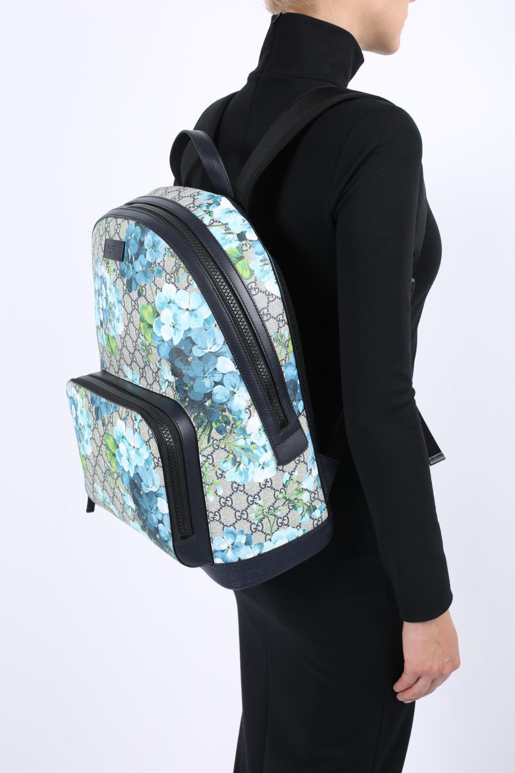 gucci backpack blooms