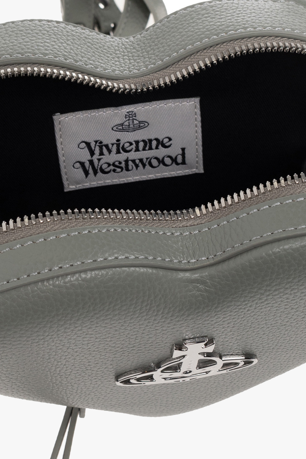 Black 'Ella Heart Mini' backpack with logo Vivienne Westwood - Vitkac KR