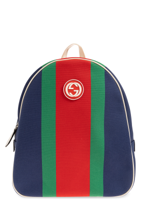 Backpack with logo