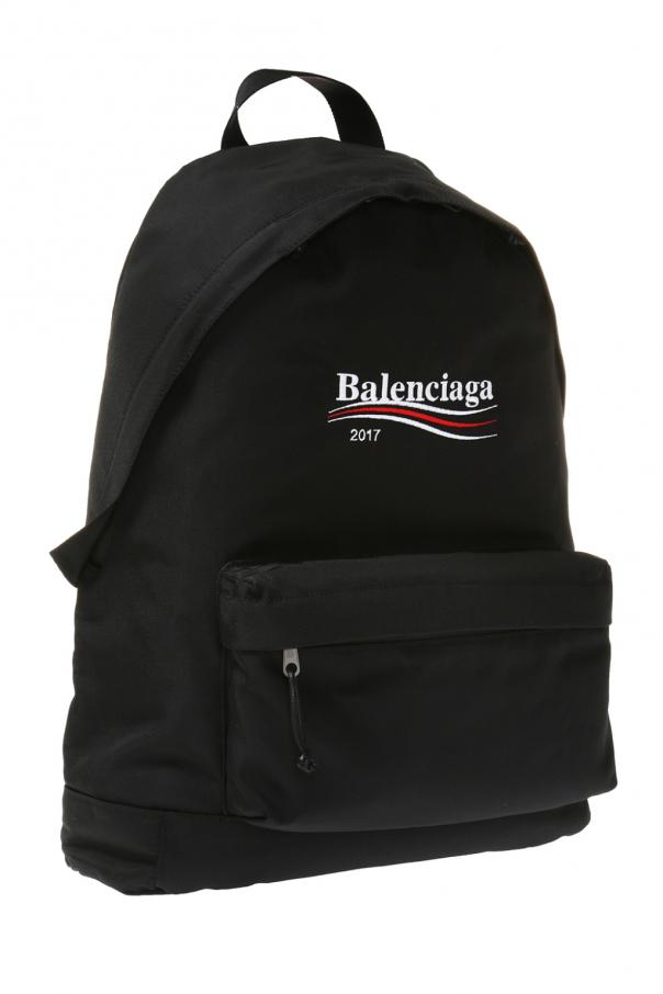 Logo-embroidered backpack Balenciaga - Vitkac France