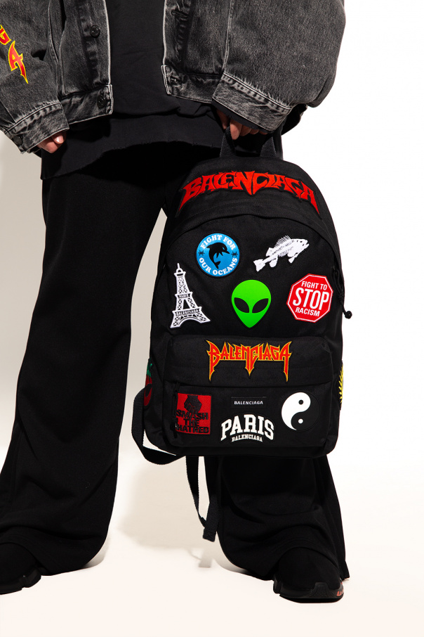 Balenciaga Backpack with patches