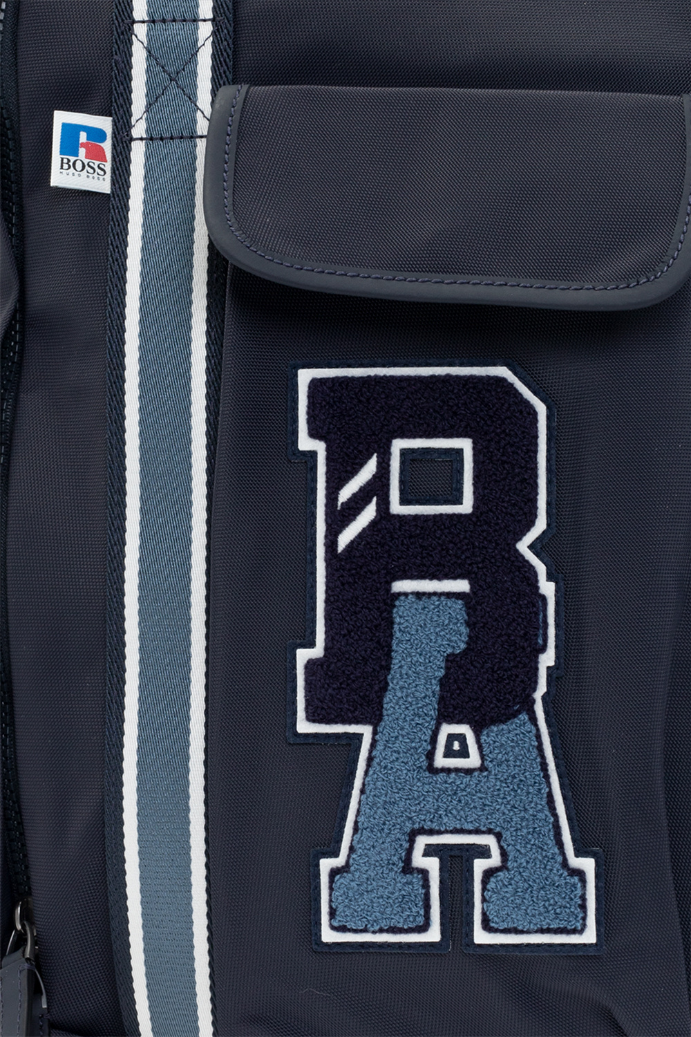 BOSS x Russell Athletic Backpack with logo