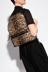 Saint Laurent 'City' leopard-printed backpack