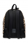 Saint Laurent 'City' leopard-printed backpack