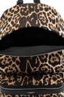 Saint Laurent 'City' leopard-printed backpack