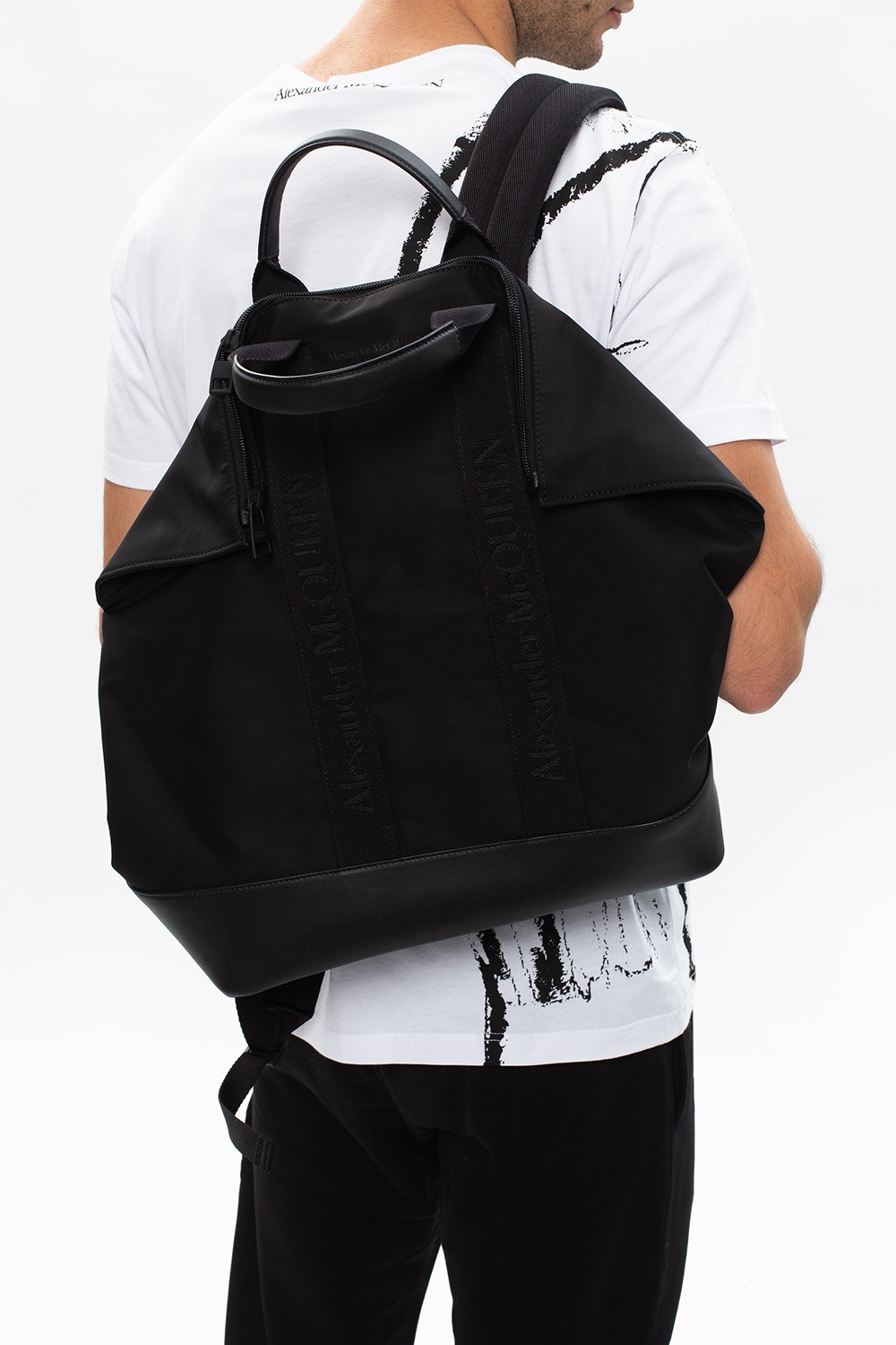 Alexander McQueen Backpack with logo