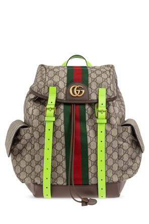 Backpack with 'Ophidia' monogram