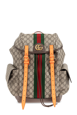 Backpack with 'Ophidia' monogram