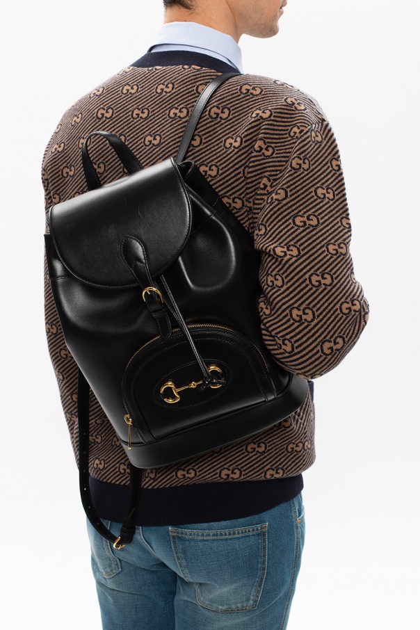 gucci 1955 horsebit backpack