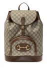 Gucci beige ‘1955 Horsebit’ backpack