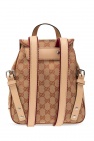 Gucci Kids BROWN Patterned backpack