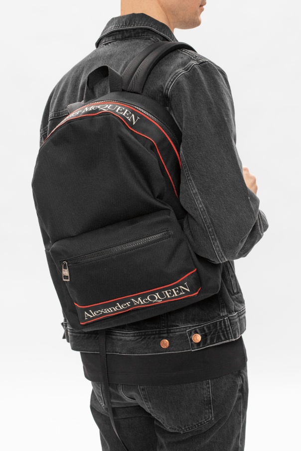 Alexander McQueen Branded backpack