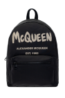 Alexander McQueen BLACK Graphic backpack